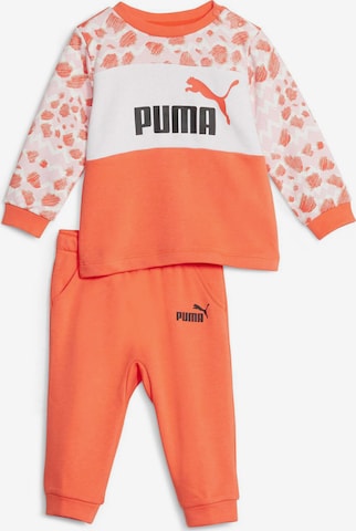 PUMA Set in Oranje: voorkant