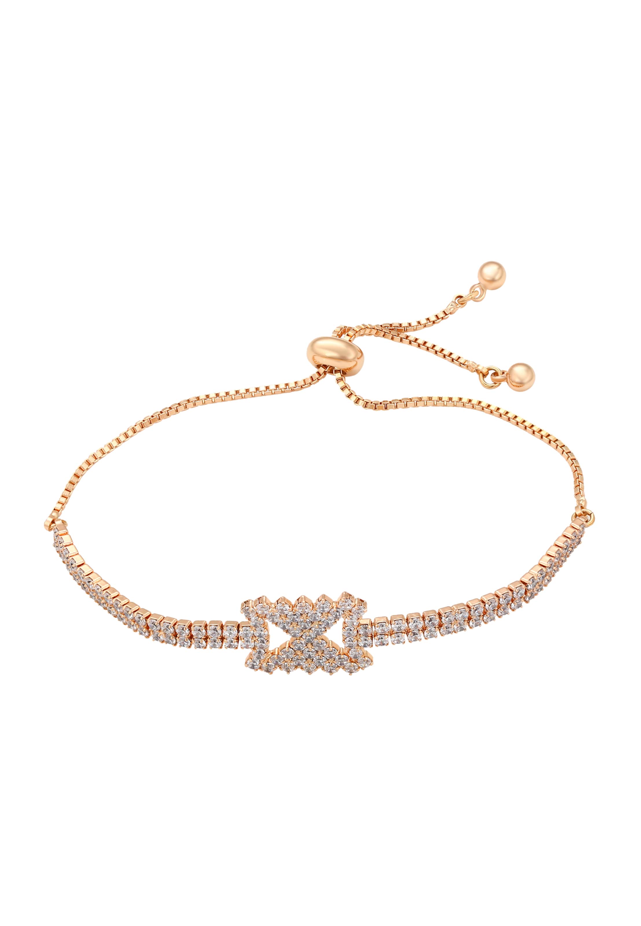 Bracelet faina en or : devant