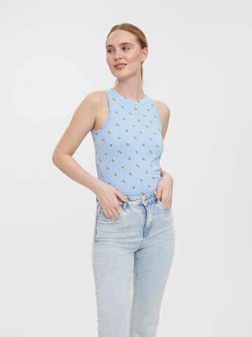 VERO MODA Top w kolorze niebieski: przód