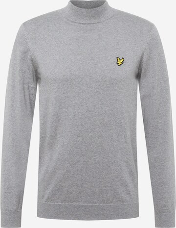 Pull-over Lyle & Scott en gris : devant