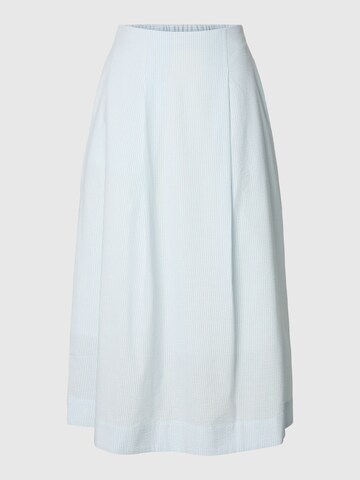 SELECTED Nederdel i blå