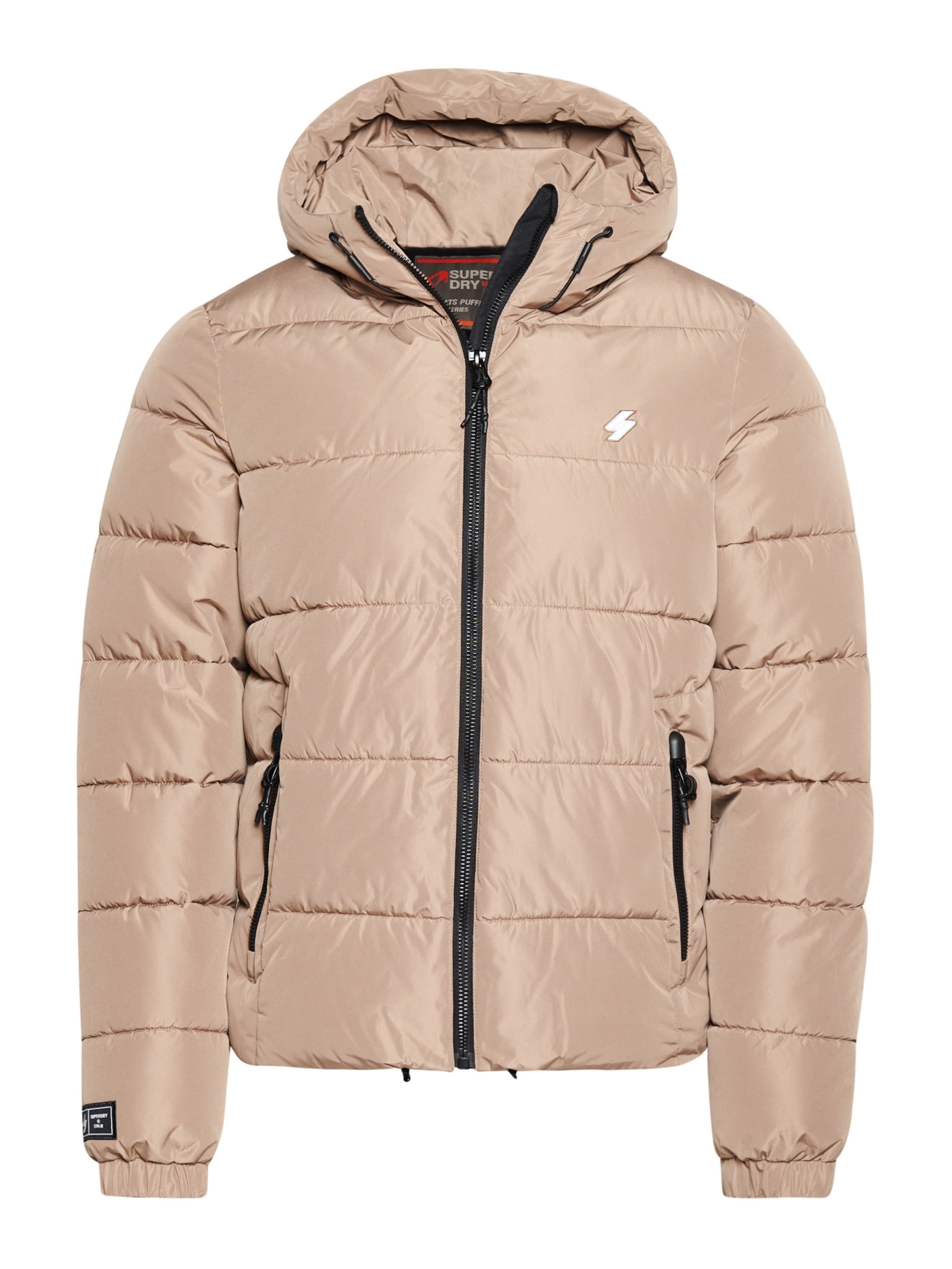 Superdry & Co Winter Jacket in Brown: front