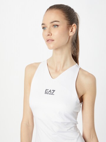 EA7 Emporio Armani - Vestido deportivo 'VESTITO' en blanco