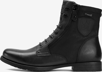 Kazar Lace-up boots in Black: front