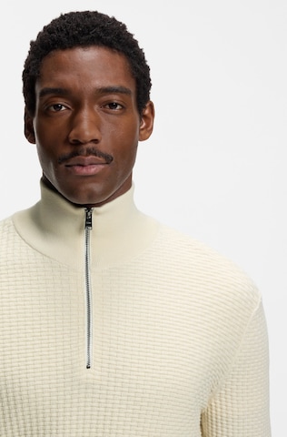 BOSS Pullover 'Ulicio' in Weiß