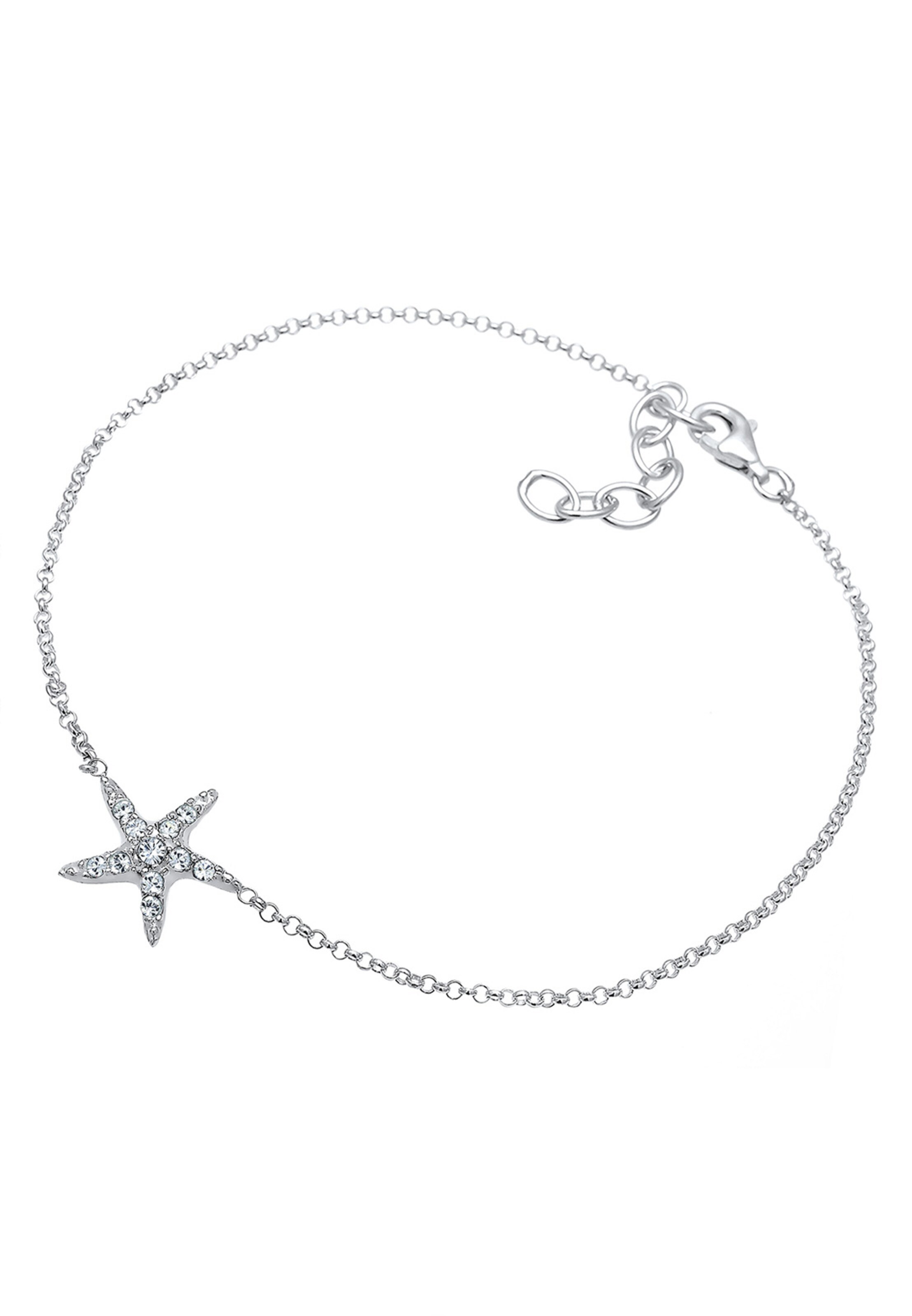 ELLI Fußschmuck in Silber