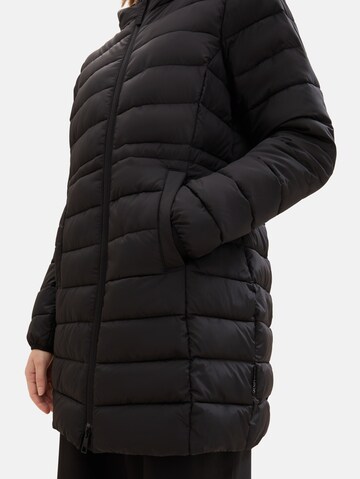 TOM TAILOR DENIM Between-Seasons Coat in Black