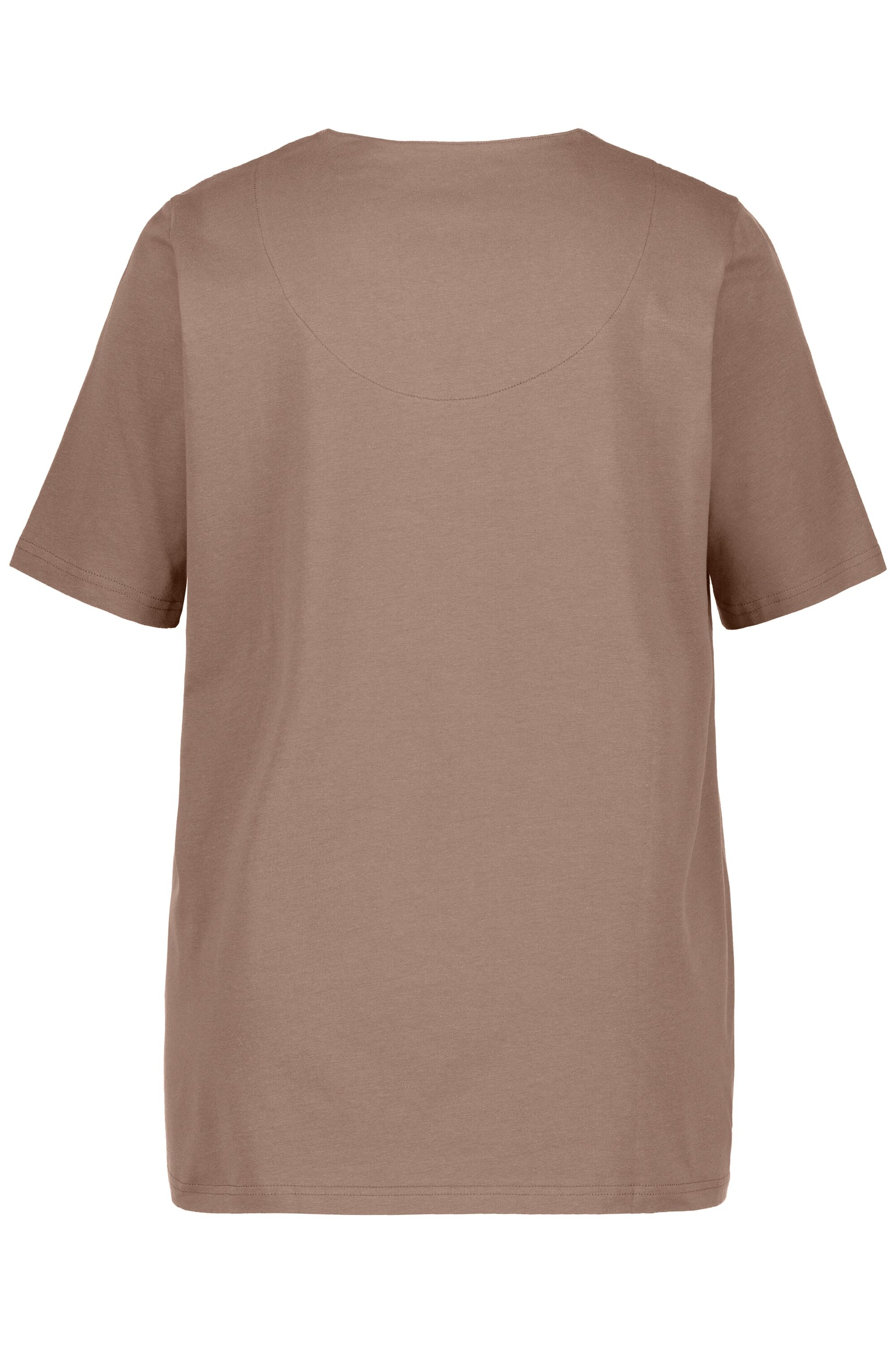 Frauen Shirts & Tops Ulla Popken T-Shirt in Braun - DY40715 Frauen Shirts & Tops Ulla Popken T-Shirt in Braun - DY40715
