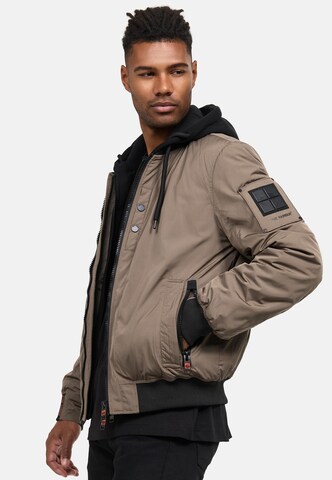 STONE HARBOUR Between-season jacket 'Hoobo' in Brown