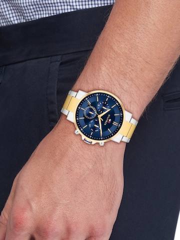 TOMMY HILFIGER - Reloj analógico 'Tyson' en plata