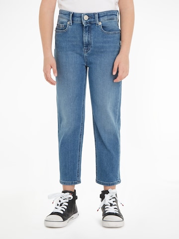 TOMMY HILFIGER Tapered Jeans in Blue: front