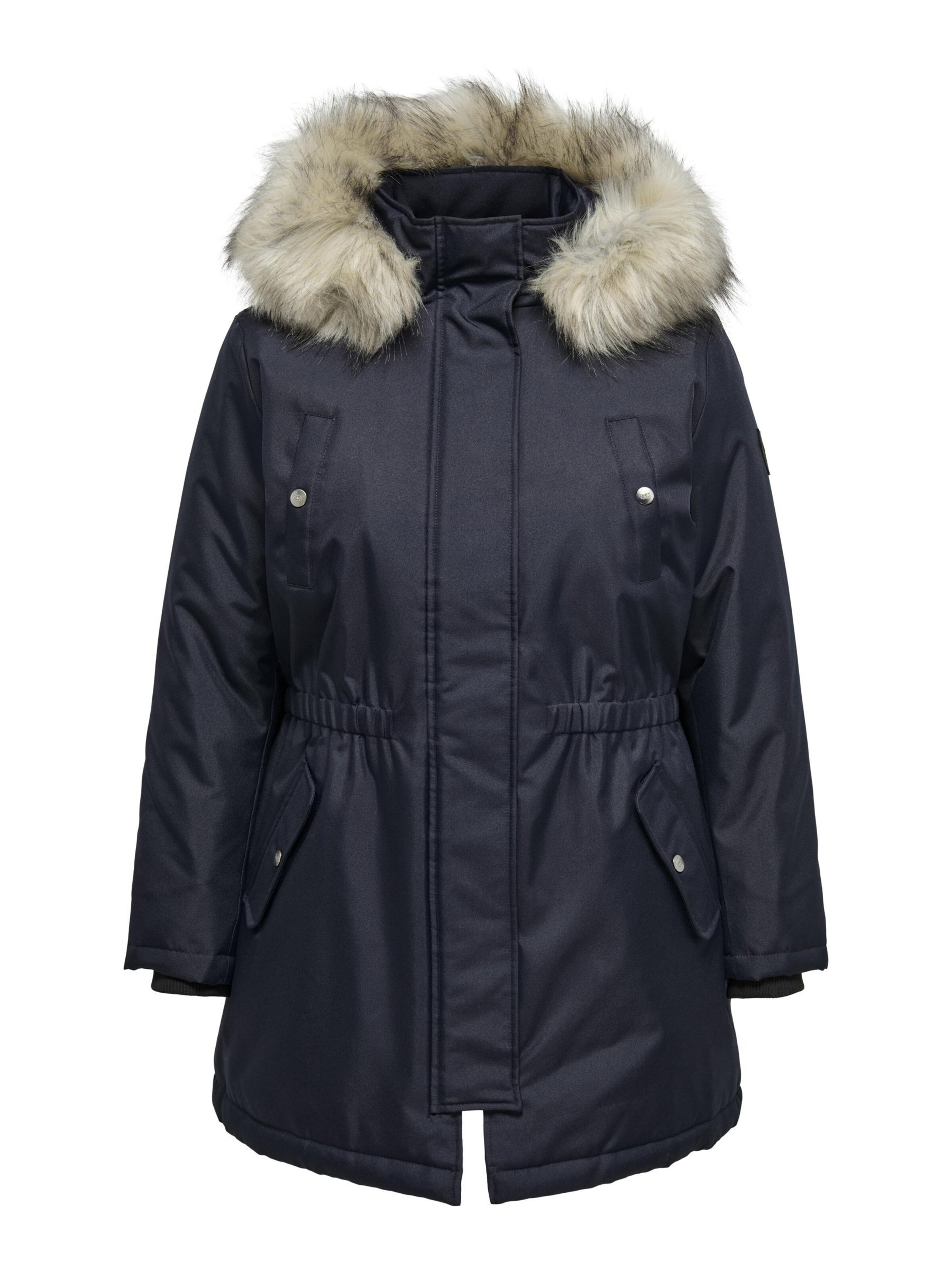 Parka invernale 'CARIRENA' di ONLY Carmakoma in beige: frontale