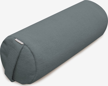 YOGISTAR.COM Pillow in Grey: front