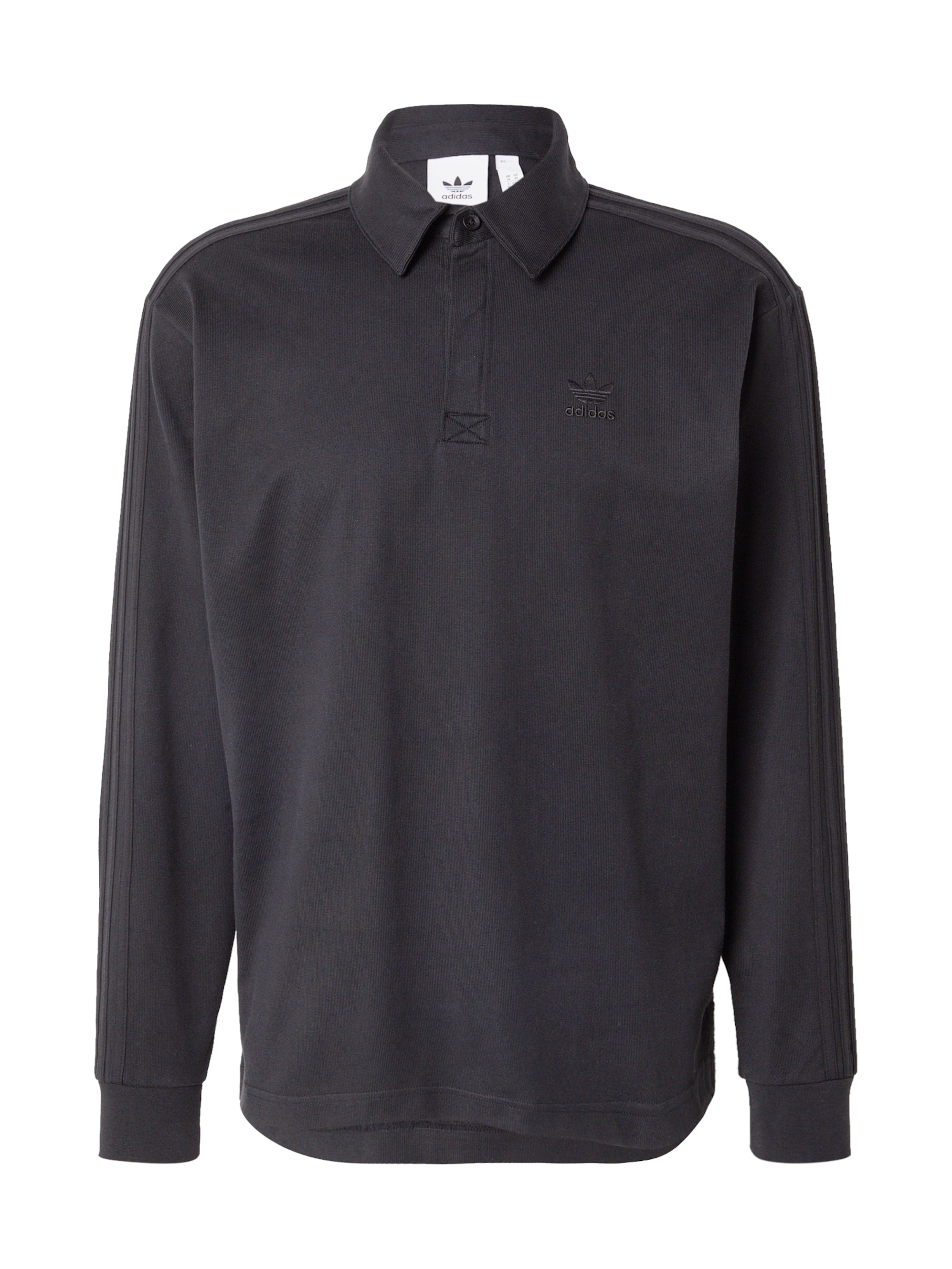 ADIDAS ORIGINALS Μπλουζάκι 'Adicolor' σε μαύρο: μπροστά