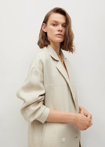 MANGO Between-Seasons Coat 'Camil-I' in Beige