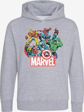 marvel Sweatshirt in Grau: Vorderseite