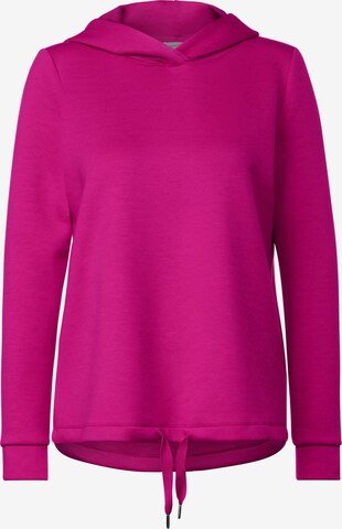 STREET ONE Sweatshirt in Pink: predná strana