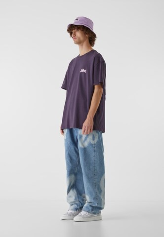 Lost Youth Shirt 'Slay or Play' in Purple