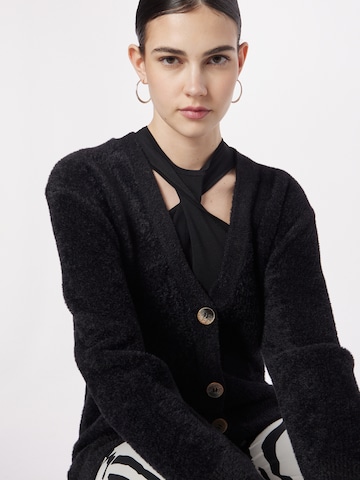 River Island Knit Cardigan in Black