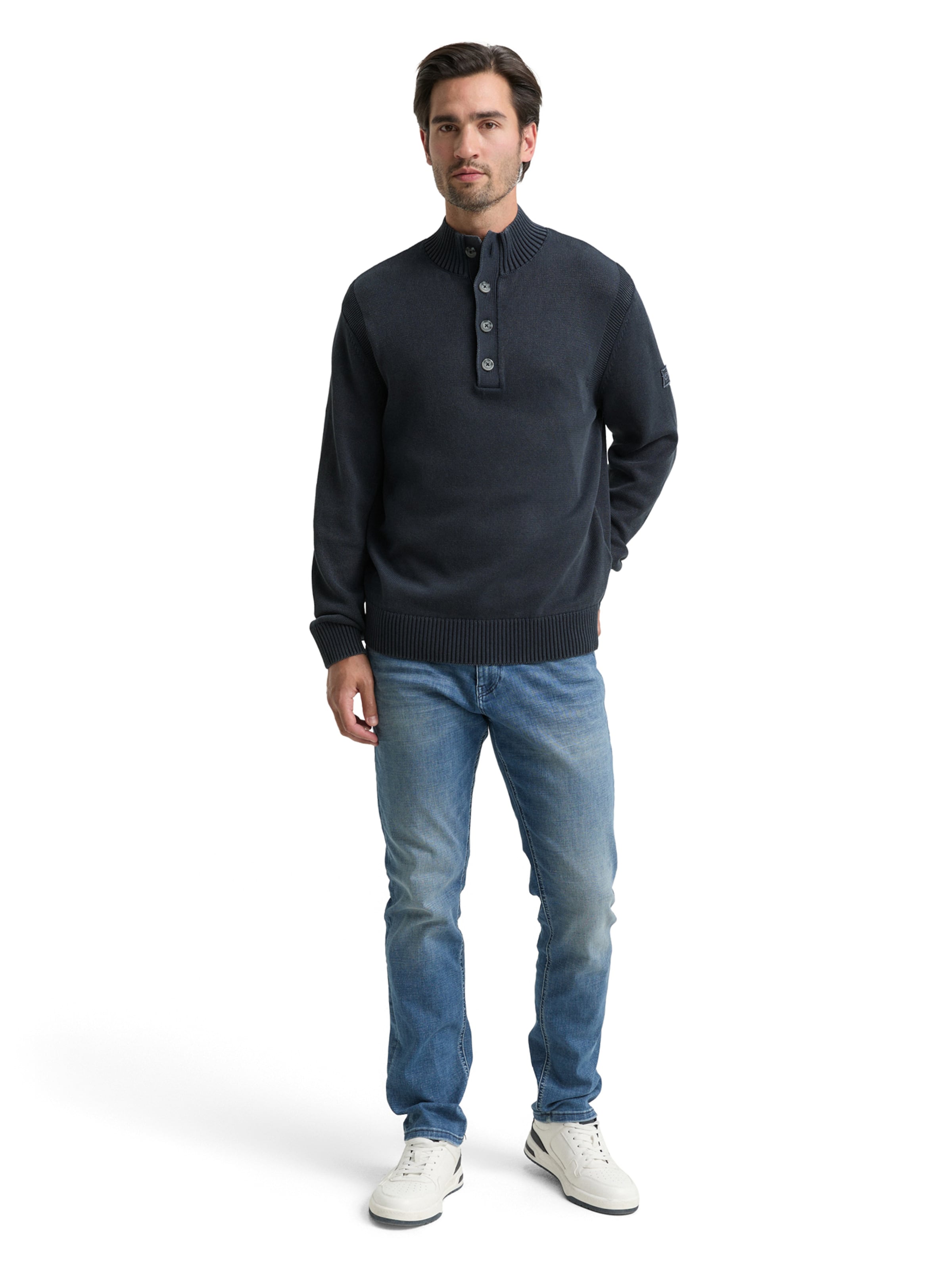 TOM TAILOR Pullover in Blau