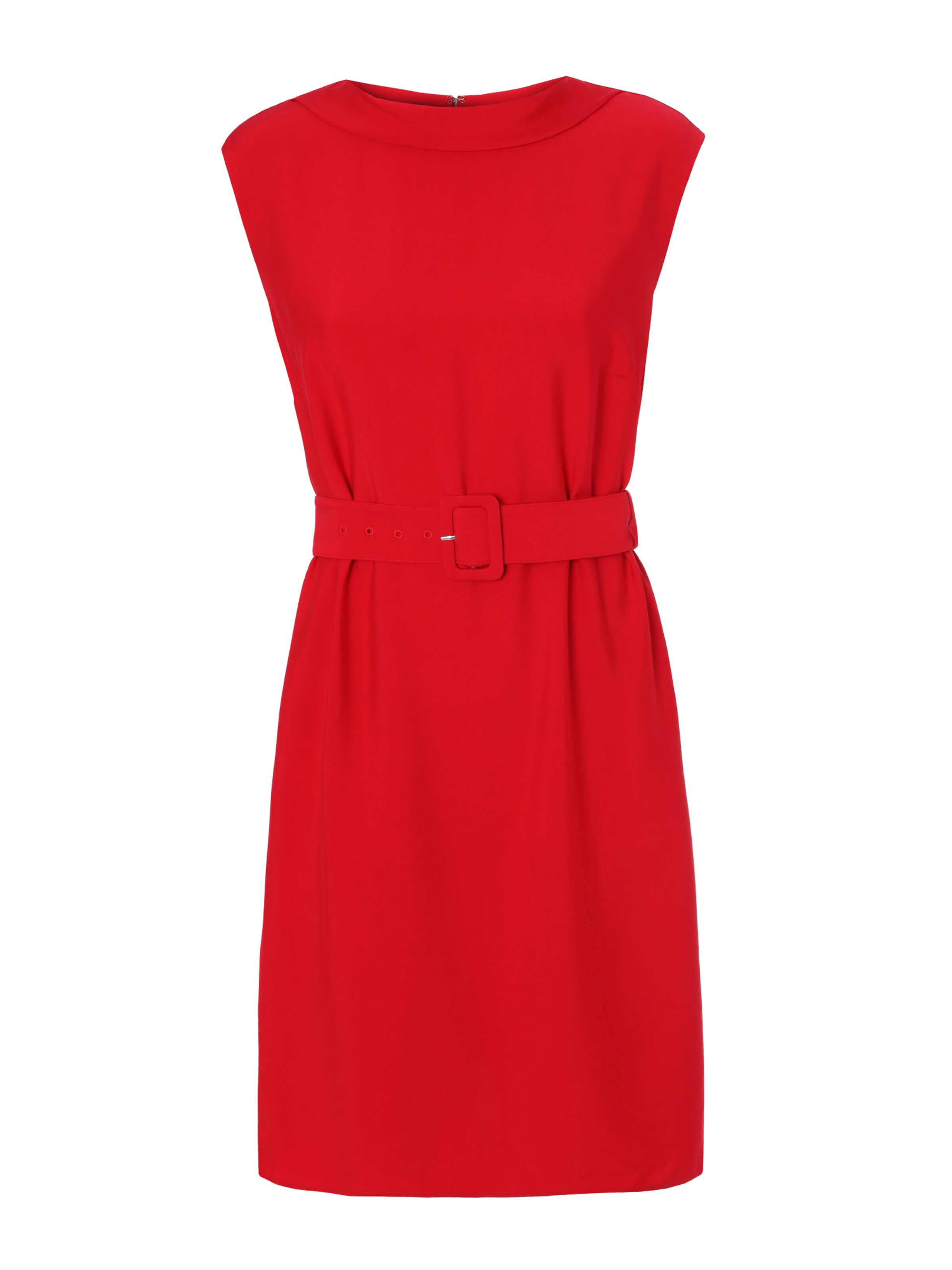 TATUUM - Vestido em vermelho: frente