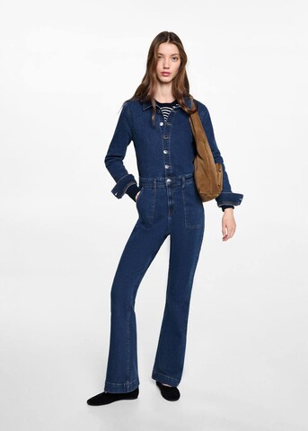 MANGO TEEN Overall in Blau: Vorderseite