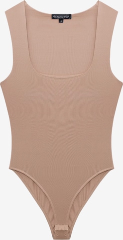 No Matter What Blouse body in Beige: voorkant