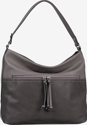 TOM TAILOR Crossbody Bag in Grey: front