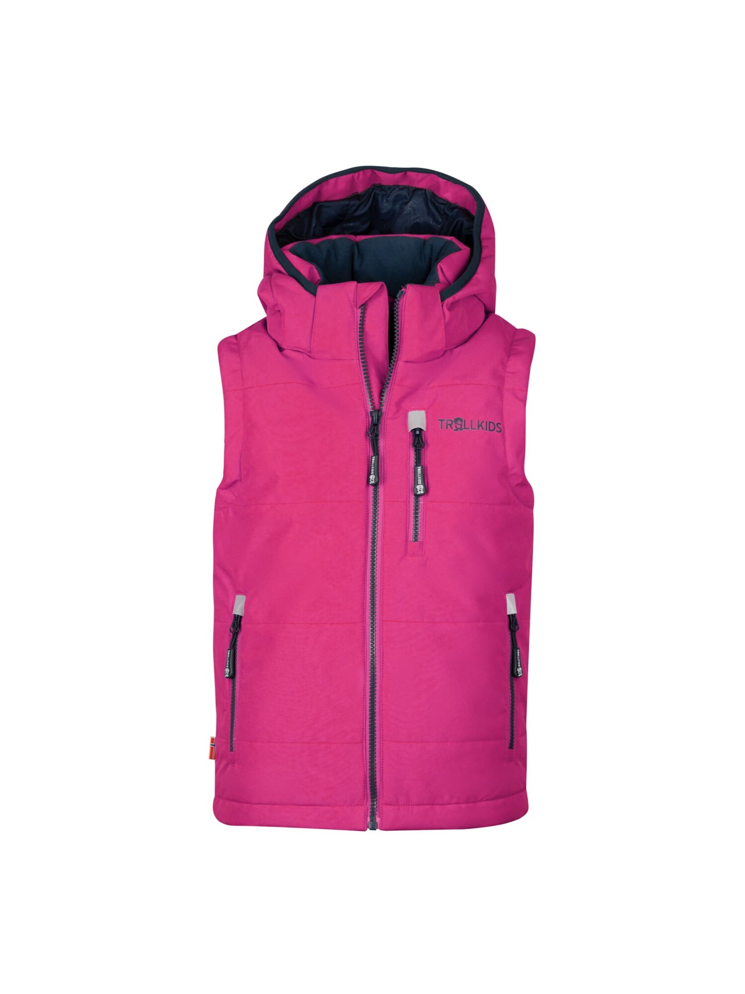 TROLLKIDS Outdoor jacket in Pink: front