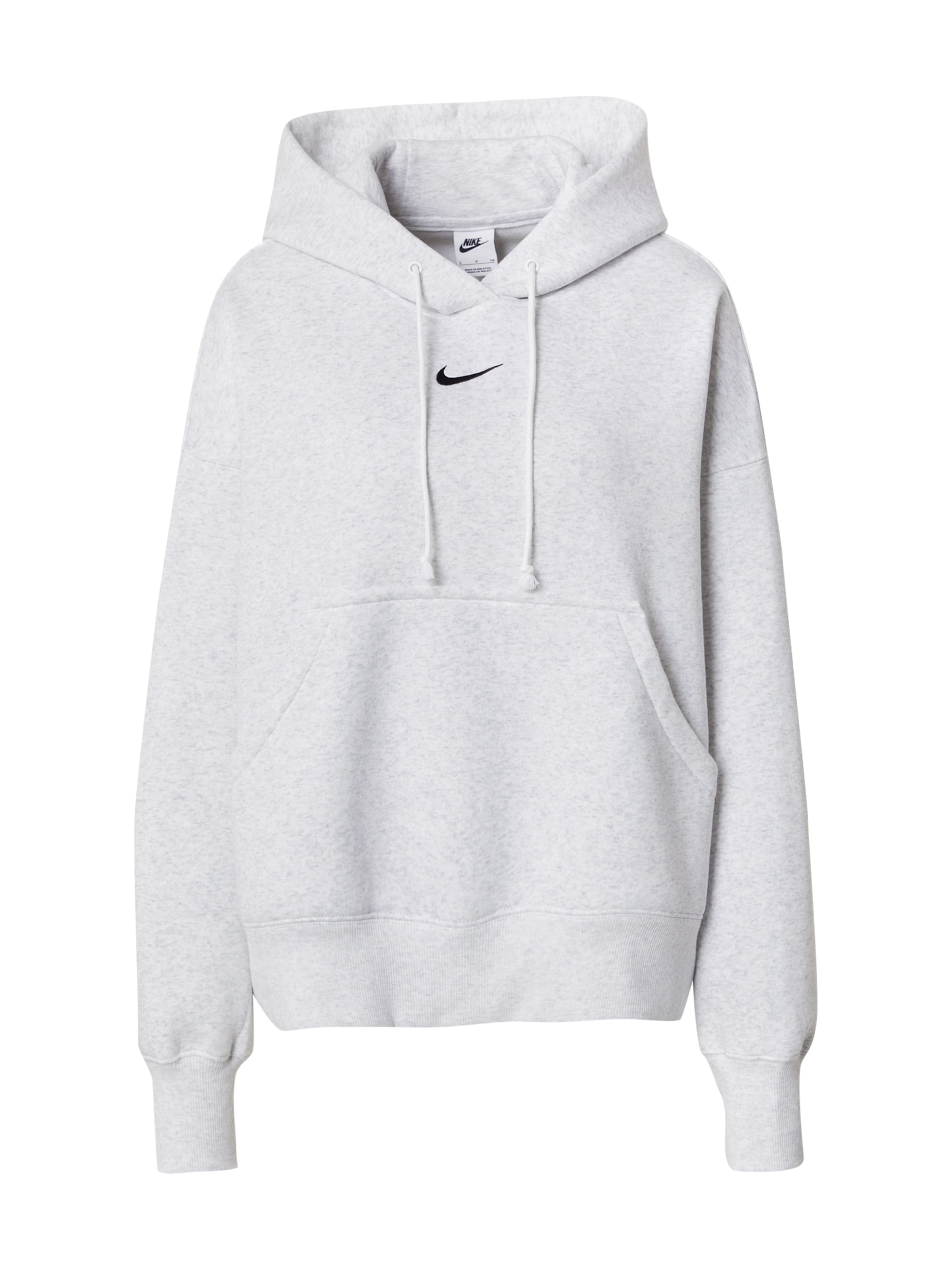 Felpa 'Phoenix Fleece' di Nike Sportswear in grigio: frontale
