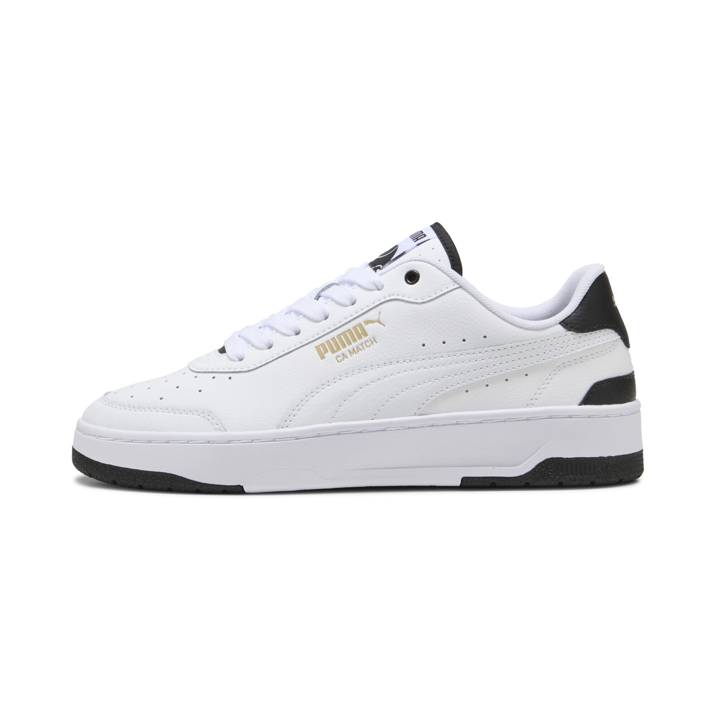 PUMA Platform trainers 'CA Match' in White: front