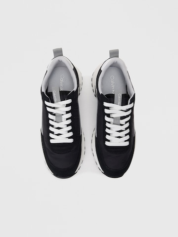 Calvin Klein Nizke superge | črna barva