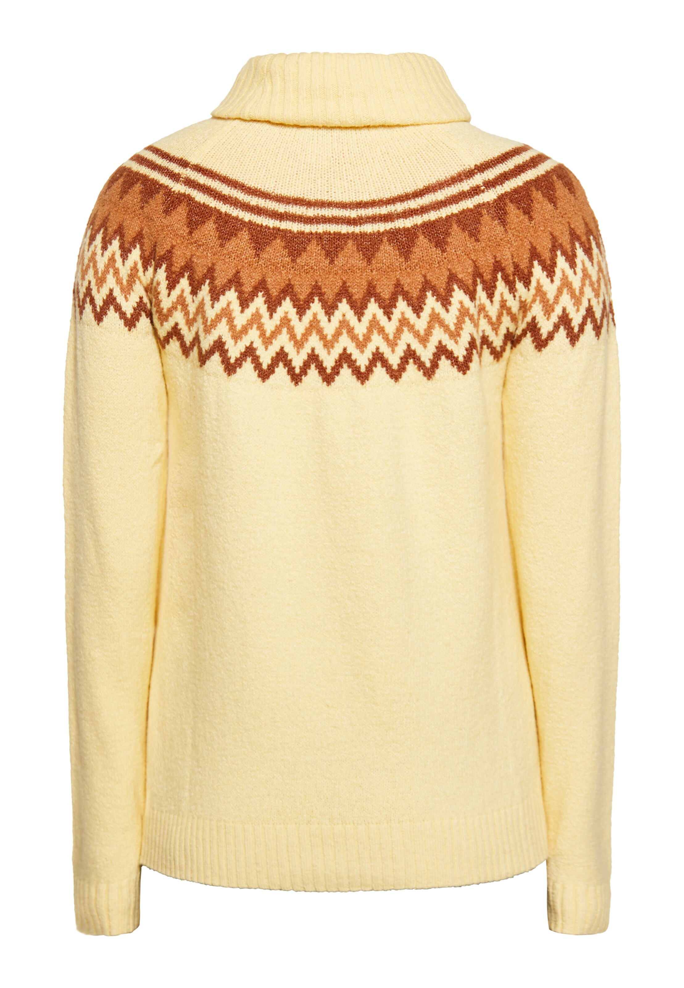 Pulover de la IZIA pe galben