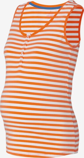 Esprit Maternity Haut en orange / blanc, Vue avec produit