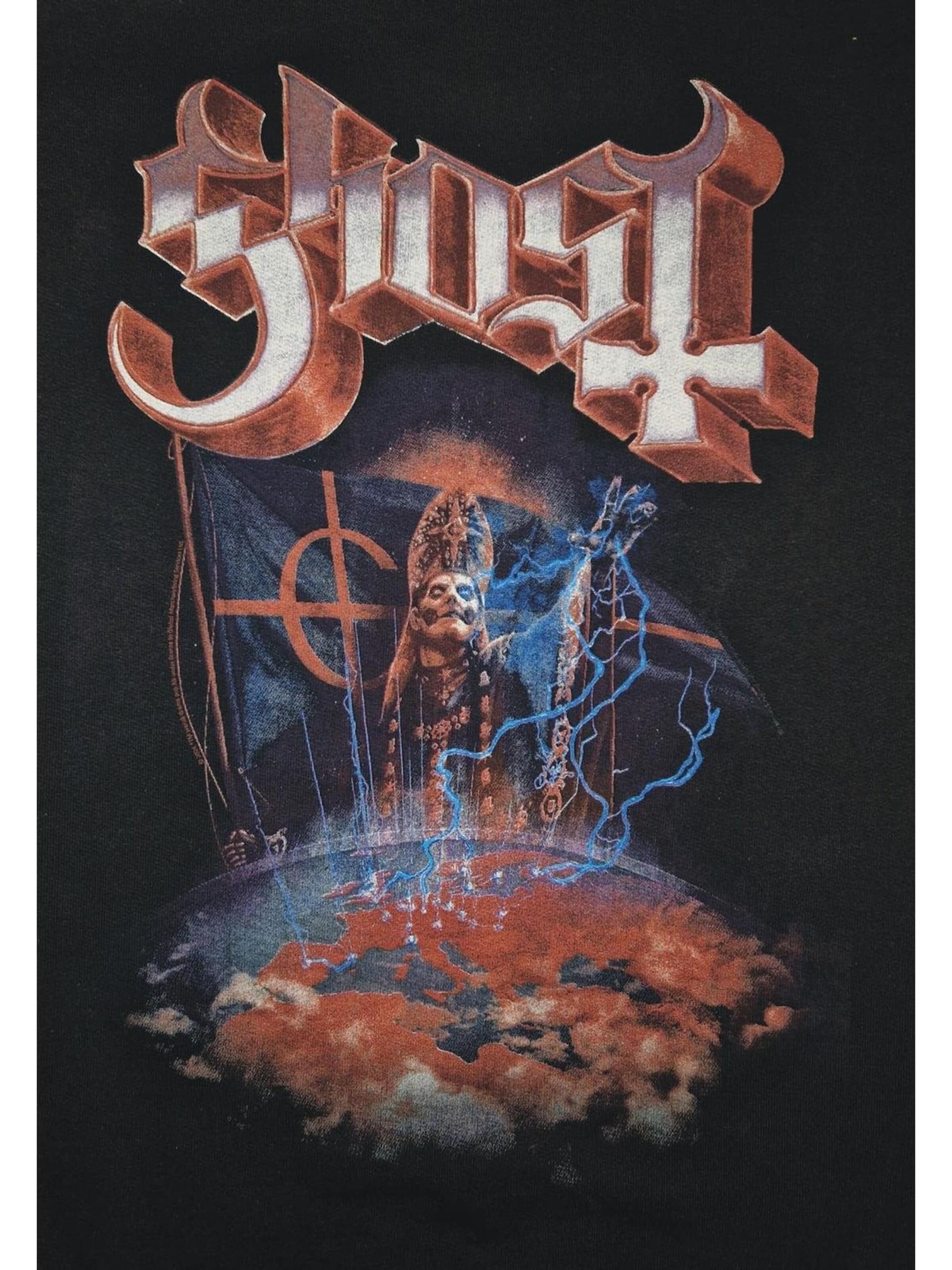 Ghost Sweatshirt 'Ghost Ghost Imperatour Lightning  Sweatshirt Sweatshirt' in Black