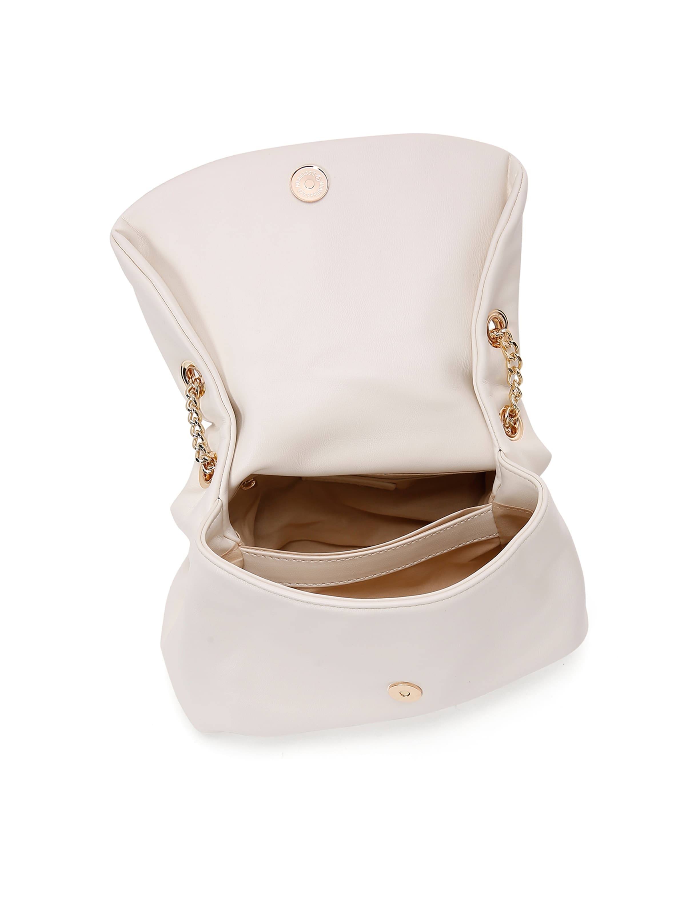 Derimod Schultertasche in Beige