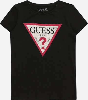 GUESS Shirt in Zwart: voorkant