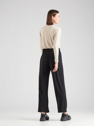 ABOUT YOU Regular Trousers 'Emely' in Black