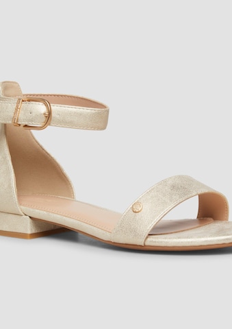 s.Oliver Sandal in Gold
