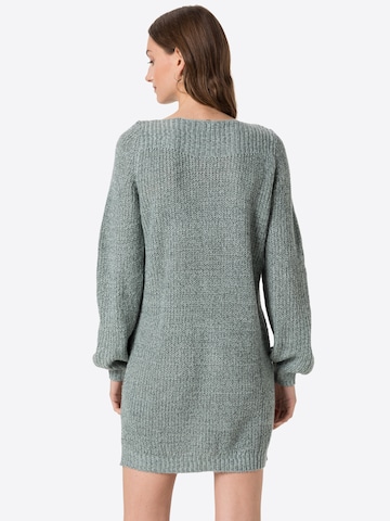 JDY Knitted dress 'WHITNEY MEGAN' in Grey