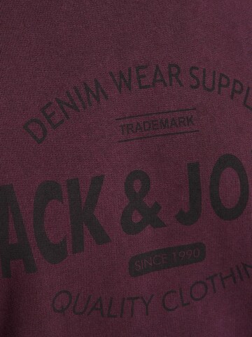 Coupe regular Sweat-shirt JACK & JONES en rouge