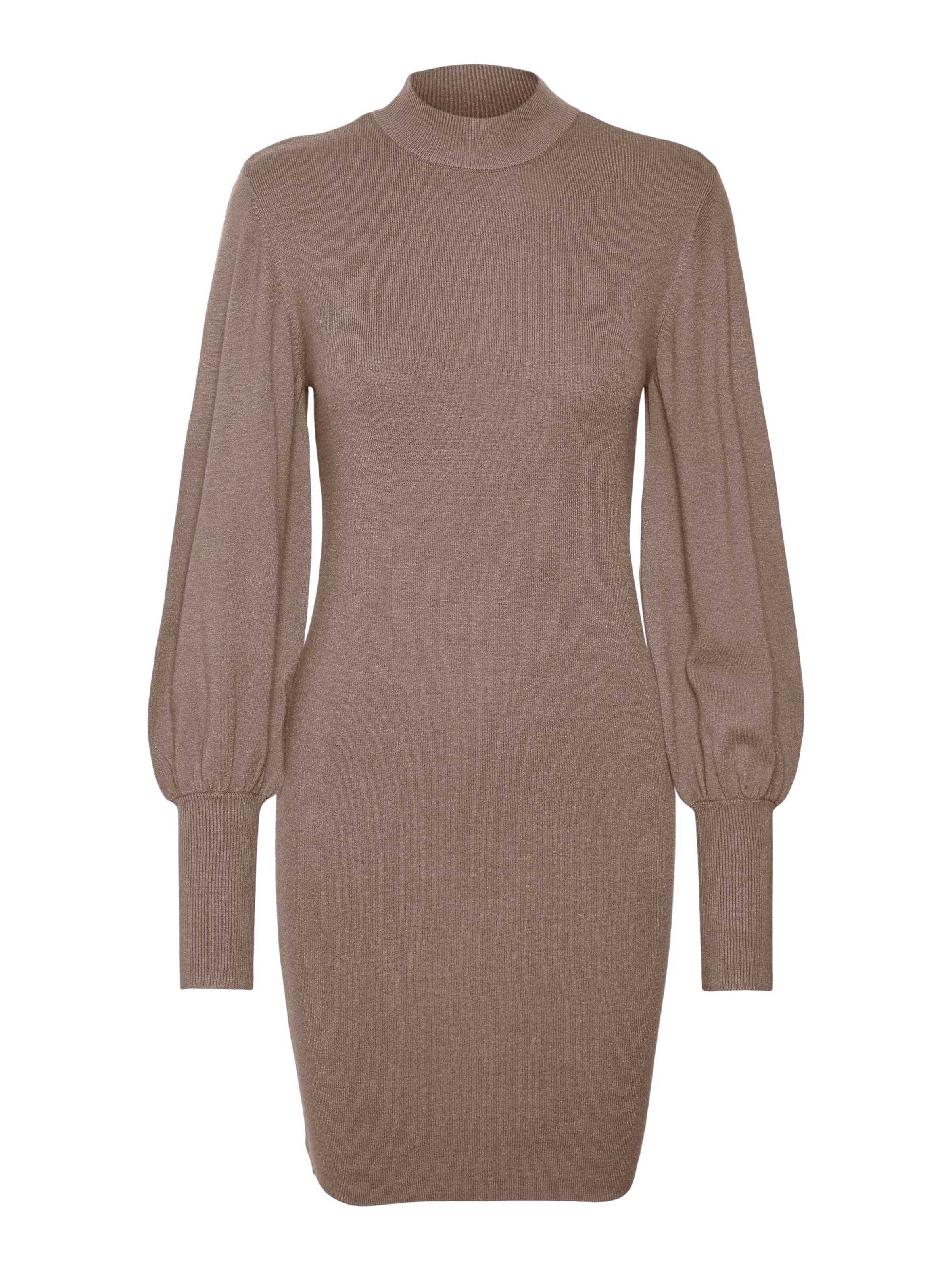 VERO MODA Robes en maille 'Holly' en noisette, Vue avec produit