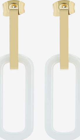 Akzent Earrings 'wasserfest' in Gold: front