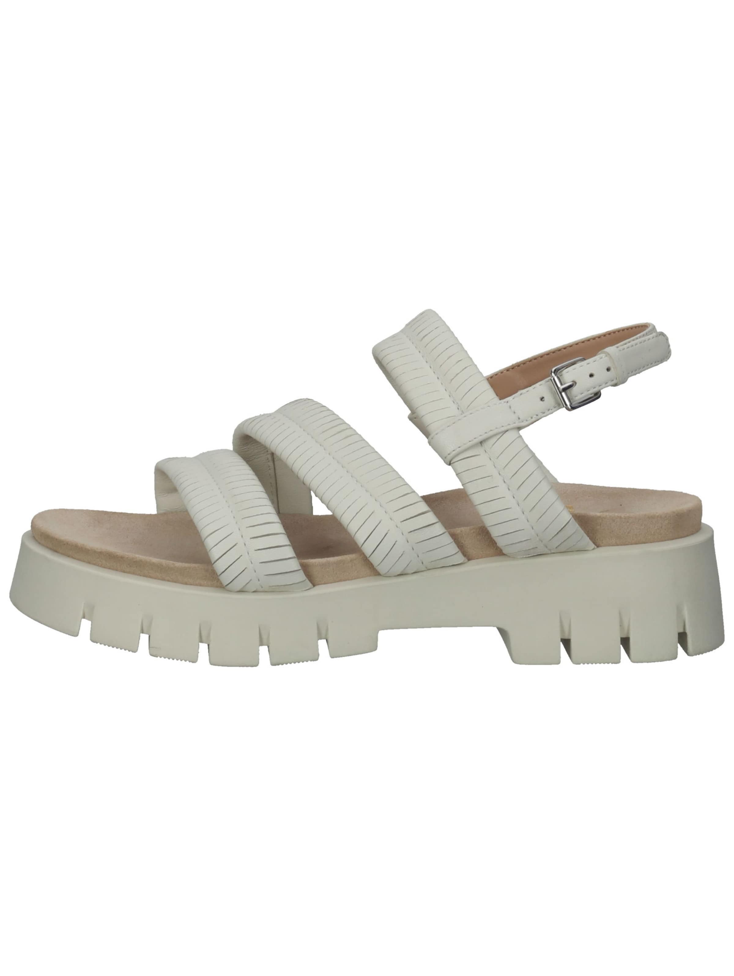 SANSIBAR Sandalen met riem in Grijs