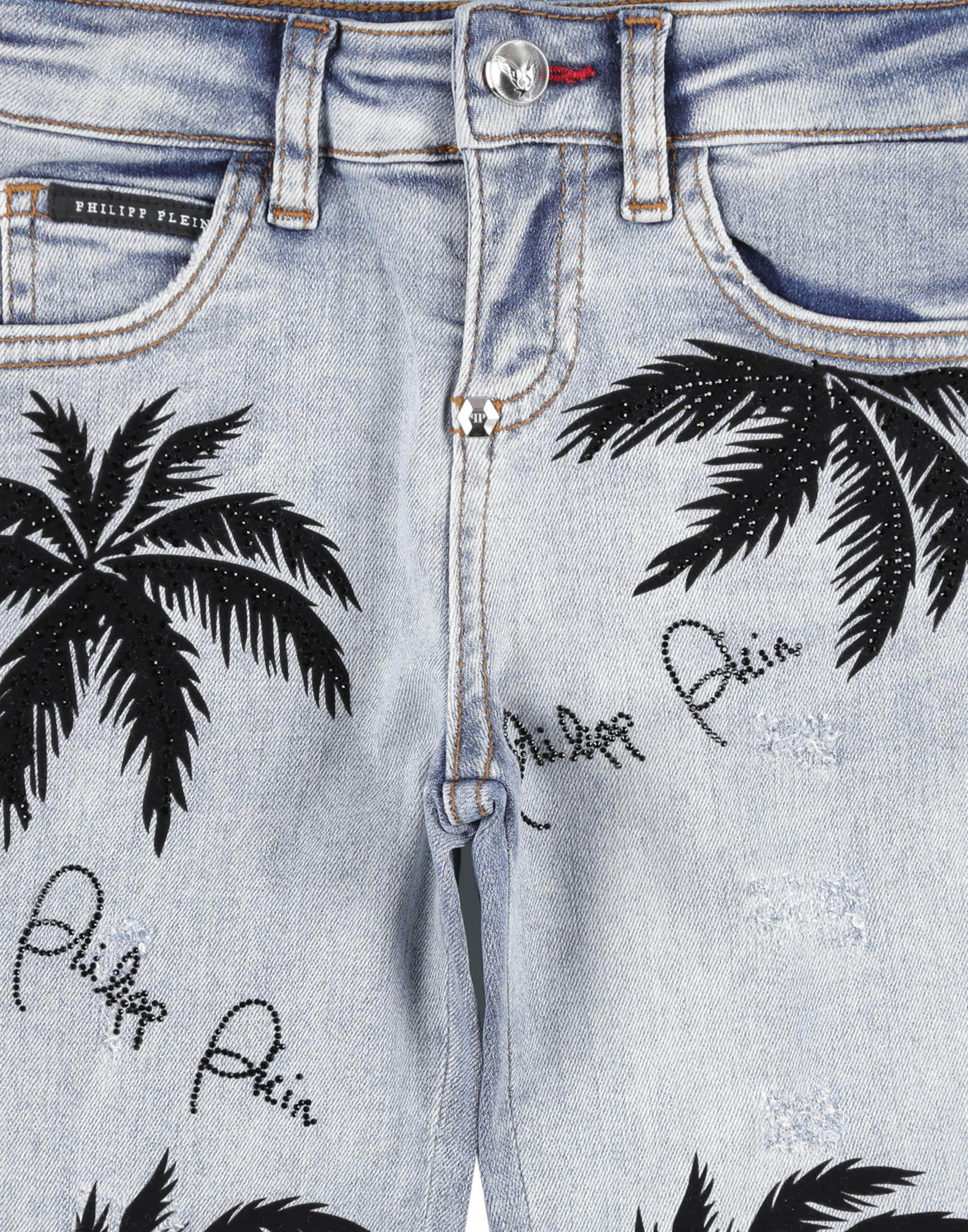 Philipp Plein Slim fit Jeans in Blue