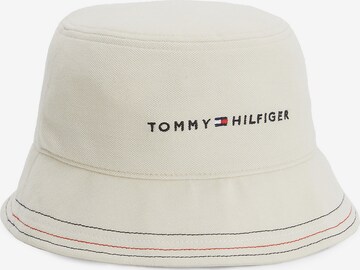 TOMMY HILFIGER Hat in Beige: front