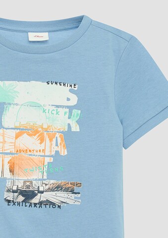 s.Oliver Shirt in Blauw