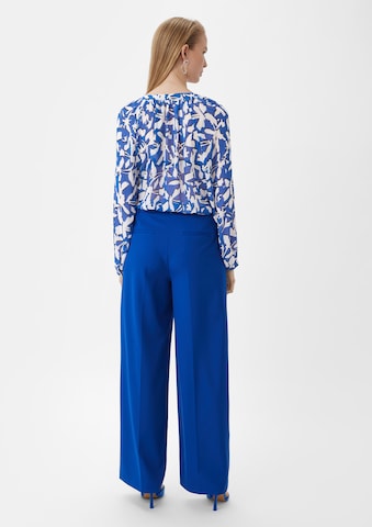 COMMA Blouse in Blue: back