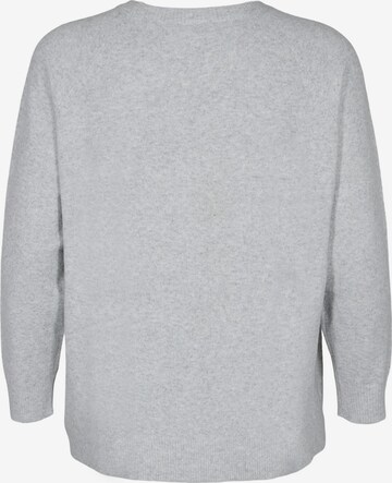 Zizzi Pullover in Grau