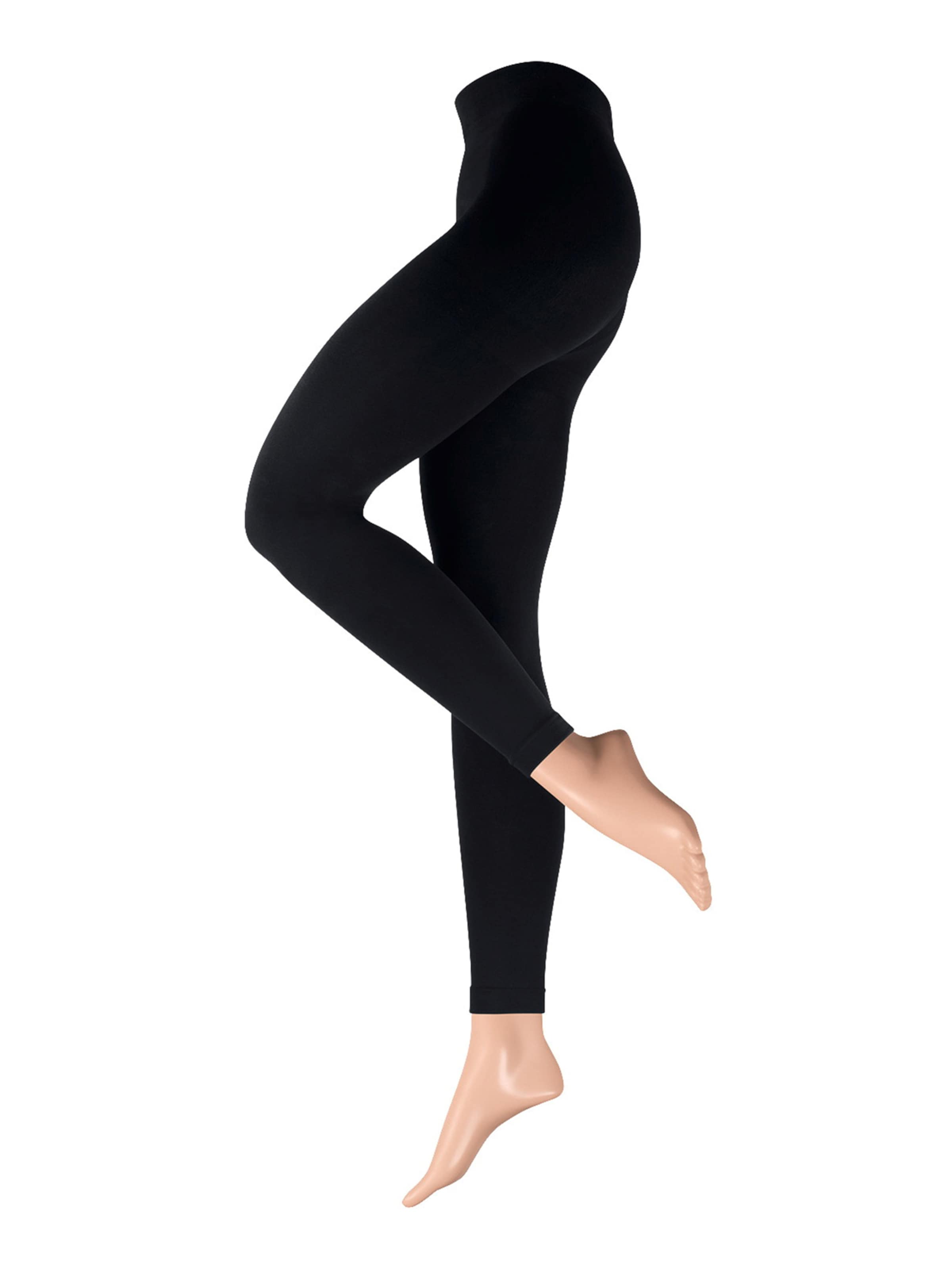 Nur Die Skinny Leggings ' Leggings Wohlig-Warm ' in Black: front